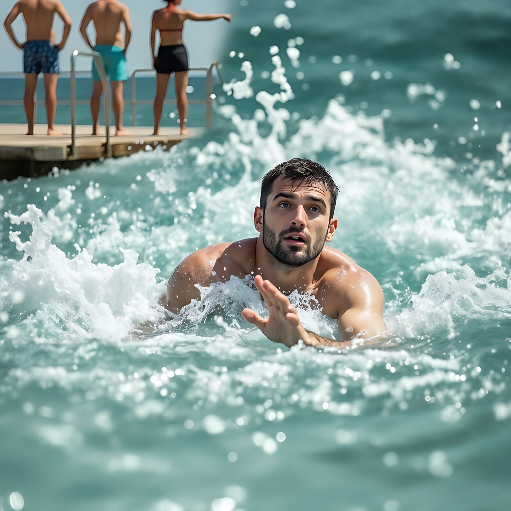 Freundschaft ist wie ein Wellenbad