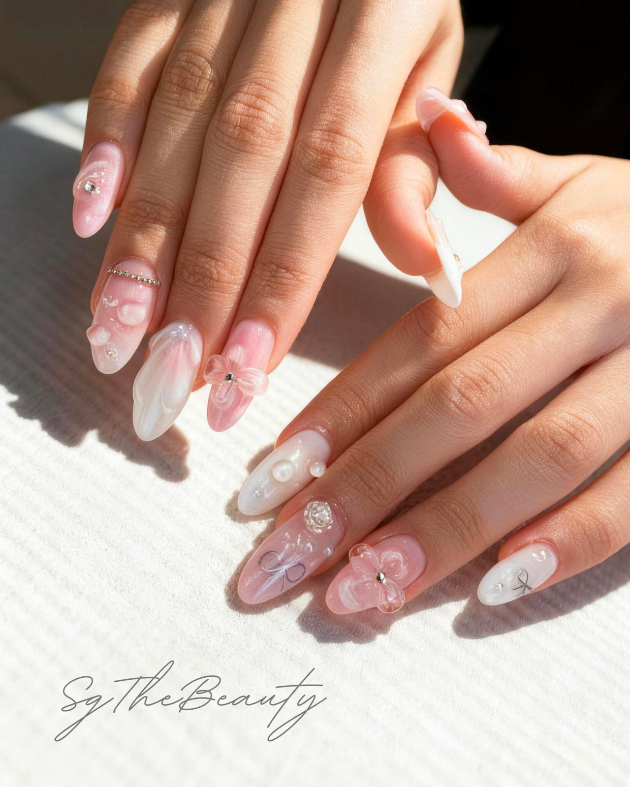 Custom nail art by SGTHEBEAUTY