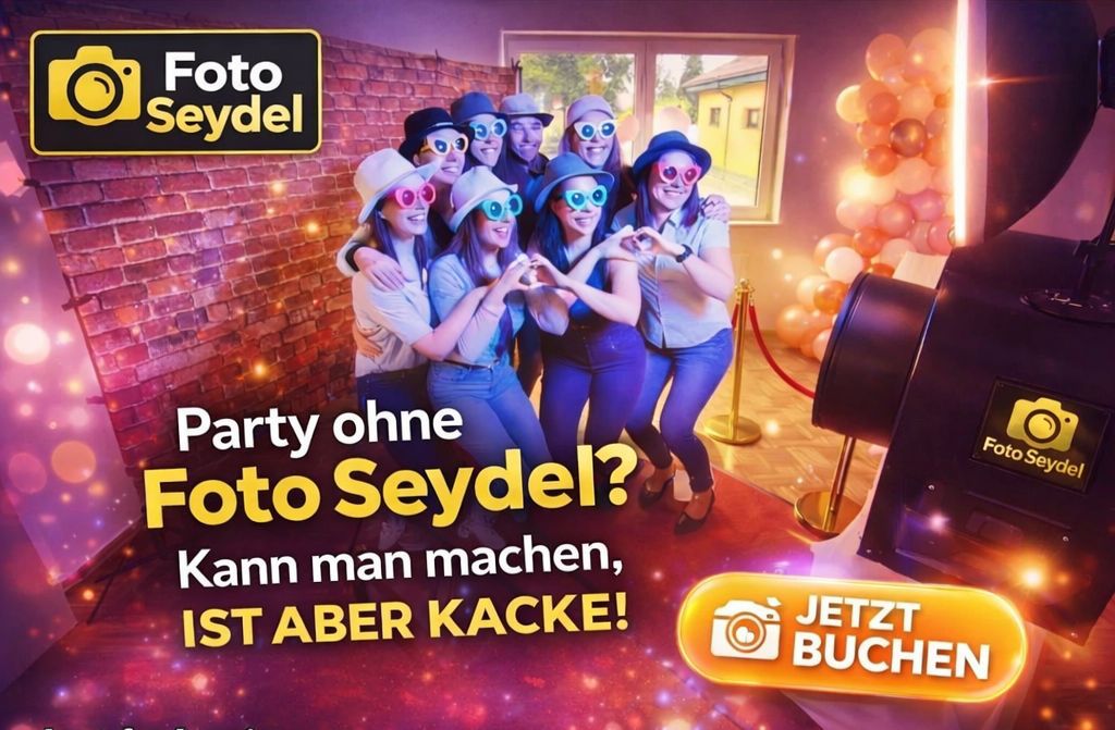 Party mit Foto Seydel