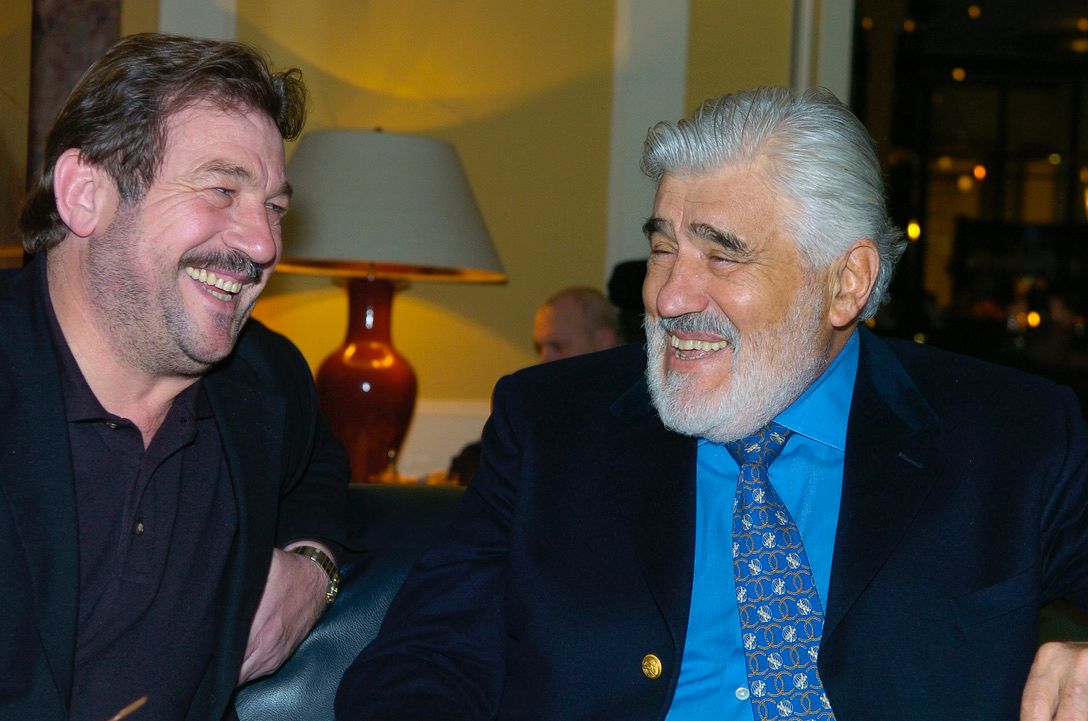 Peter Seydel mit Mario Adorf